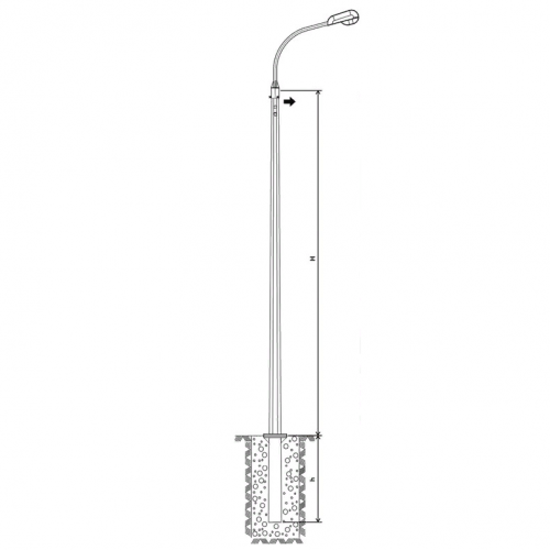 Опора МКС-9Ф-1,0